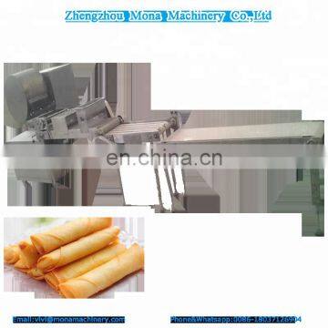 stainless steel full automatic samosa dumpling spring roll pastry making machine