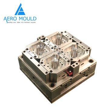 4-cavity plastic air cup plastic container mould