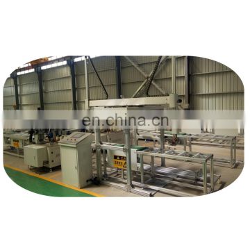 CNC thermal barrier aluminium profile assembly production line_rolling machine