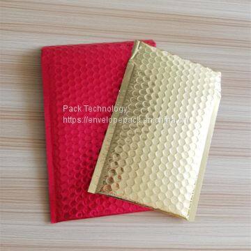Wholesale Colorful Metallic Bubble Mailers Customized Printing Aluminized Bubble Envelopes photo-3