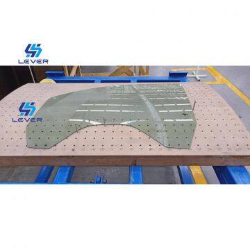 High Production and High Precision High Speed Automotive Side Window Glass Continuous Bending Tempering Machine photo-3