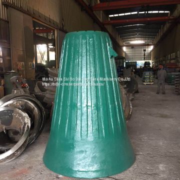 GP500 GP500s Concave / Mantle OEM Metso Cone Crusher Wear Parts Metso Nordberg