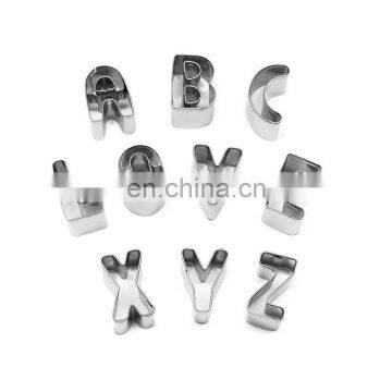 High Quality Stainless Steel 26 English Letters Cake Mold Cookie Mold photo-5