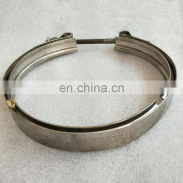 Construction Machinery Marine Engine Parts CCEC Exhaust Outlet Connection V Band Clamp 201989 for LT10 KTA19 KTA38 KTA50 QSK19 photo-2
