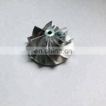TD03 14T Close 39.55/51.00mm 6+6 Blades Turbo Billet/milling/aluminum 2618 Compressor Wheel