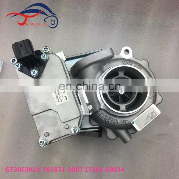 GT2563KLV GT3063KLV Turbo 765871-0007 17201-E0034A Turbocharger for Hino Dutro Truck N04C 4.0L Engine