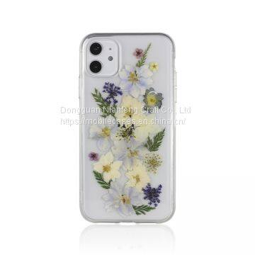 Real Flower Phone Case Epoxy Phone case Epoxy Sticker IMD Phone case Mobile case Mobile cover