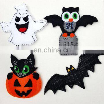 Eco Friendly Wholesale Christmas Halloween Ornament Bat Craft Felt photo-3