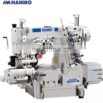 HM 600D-38CBRP DIRECT DRIVE CRLINDER-BED INTERLOCK SEWING MACHINE WITH AUTO-THREAD WIPE(UP)(WITH REAR PULLER)