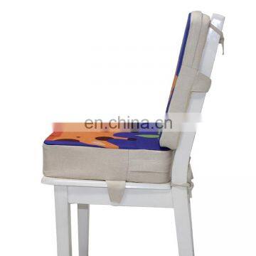 Thickened Cartoon Square Seat Cushion For Kid Bandage Fixed Bottom Home Tatami Floor Children Dining Chair Heightening Cushions photo-5