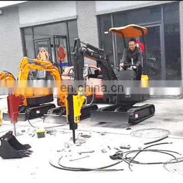 0.8t-3.5t Excavator Drilling Grab Hammer Quick Hitch Crawler Riper Rake Bucket Attachment for Excavator photo-5