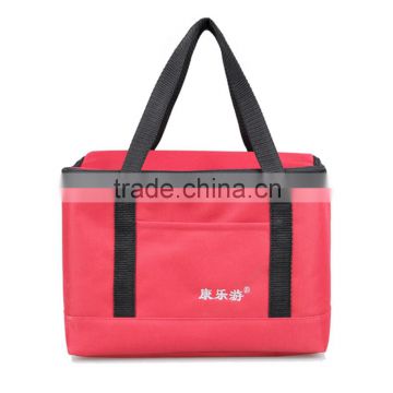 2015 fashion pratial 600D polyester insulation cooler bag for food