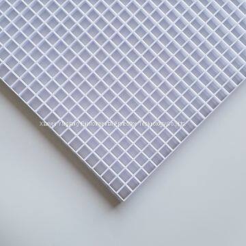 Plastic Eggcrate Grille Core Panel White YL13B YL13W China XIAEMEN YINGLANG EGG CRATE photo-2