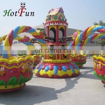 China supplier funfair rides amusement park products children games candy land