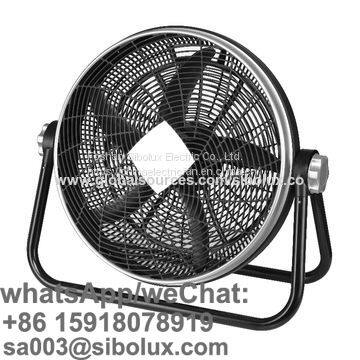 SIBOLUX 20 inch high velocity floor fan with 3 speeds