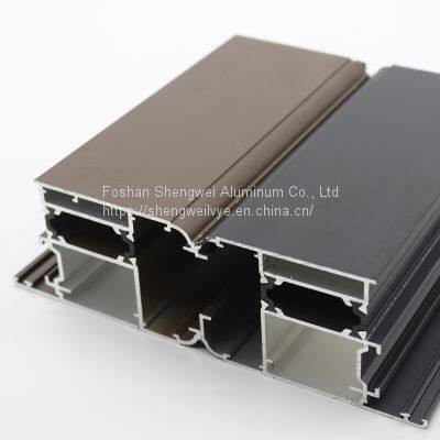 Aluminium Profiles Factory Custom Aluminum Alloy Extrusion Profiles thermal break Windows & Doors