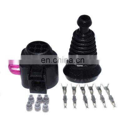 1J0973713 For Audi A4 VW Golf 6 Pin Wideband Sensor Connector Plug  Kit