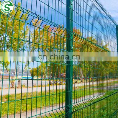 3d curved welded wire mesh fence safty protection fencing for gardens