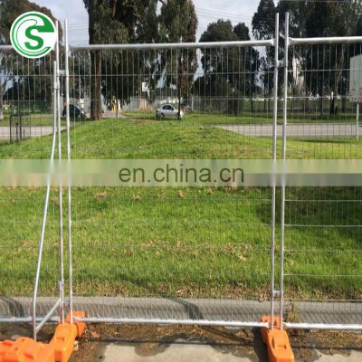 Easy quick install hot popular galvanized used temporary fence for sale