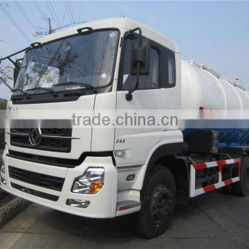 16m3 Dongfeng Tianlong vacuum sewer cleaning vehicle