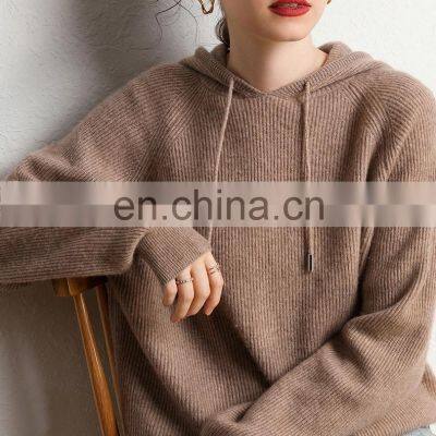 Женская модная кепка-шапочка из кашемирной шерсти с рифленым вязанием, свободного стиля photo-3