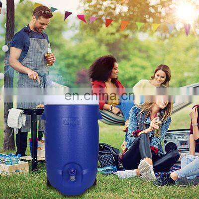 55L large capacity tap camping outdoor restaurant water plastic cooler jug