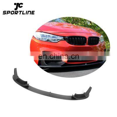 P Style Carbon Fiber Front Bumper Lip for BMW F32 F33 M4 420i 428i 435i