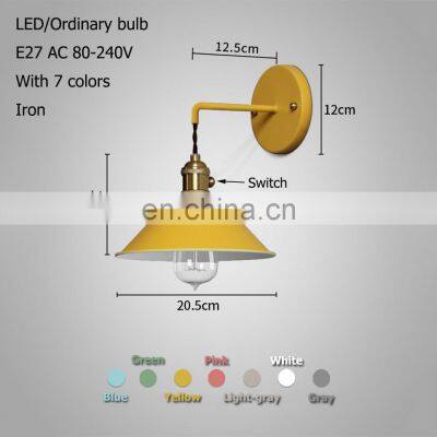 Modern Simple Iron Wall Lamp Home Decorative Wall Light