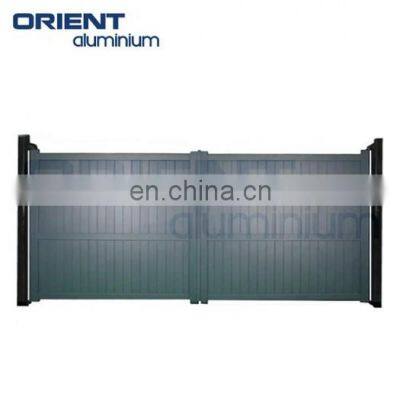 New Style Simple Design House Decorative Safety Aluminum Garden Swing Main Gate photo-2