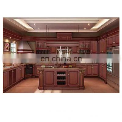 Professional design solid wood kitchen cabinet kitchen for sale,solid wood walnut kitchen cabinets