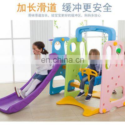 Kids Indoor Plastic Slide Rabbit Design Ball Pool and Indoor Small Slide for Sale Children's Plastics Sliding Toys Blowing photo-5