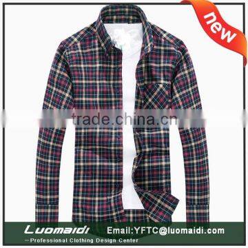 Special offer cotton fabric man shirt/poplin man shirt/2016 new korean style man shirt with cheap price