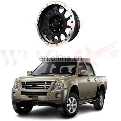 Hot sales dirtbike accessories 4x4 offroad 16 inch wheels alloy rim  accessories for isuzu dmax accessories 2006