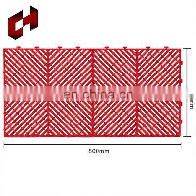 Yellow System Plastic Exercise Mat Car Wash Linear Air Grill Basketball Court Tiles Grate Flooring For Shop Floor