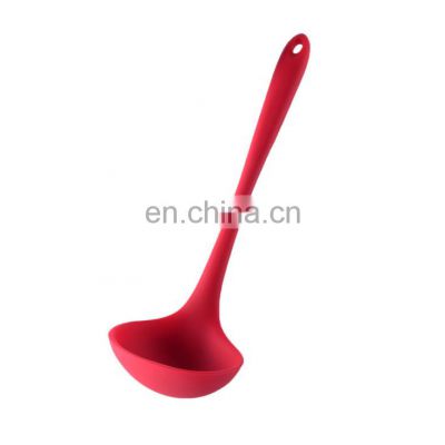 Hot sale non-stick, heat-resistant and durable factory direct supply food-grade silicone soup spoon