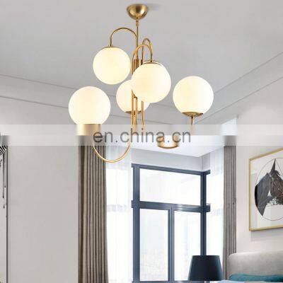 Glass Pendant LED Light Loft Hanging Lamp Fixtures For Kitchen Restaurant Living Room photo-4
