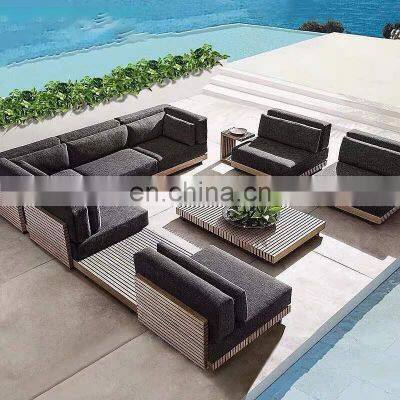Luxurious Foshan Home Hotel Garden Sets Wood All Indoor and Outdoor Furniture Sets photo-2