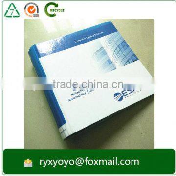 Custom Loose-leaf a4 Size 2" D Shape Ring Binder With Catalog Insert Pages photo-2