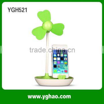 YGH521 Plastic Material and Battery Power Source Kids Mini Table Fan photo-3