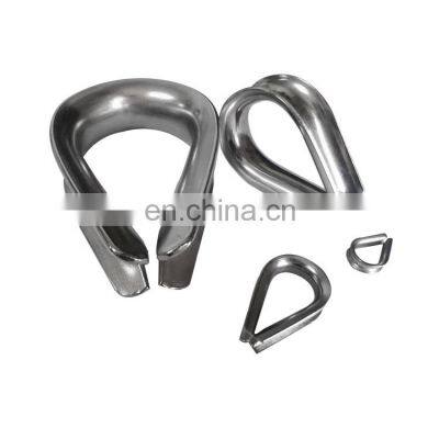 High Strength Professional Rigging Hardware Wire Rope Cable Thimble For Sales photo-2