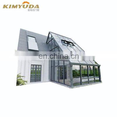 Sunroom Glass House Enclosed Patio Aluminum Alloy Winter Garden Sun Room photo-4