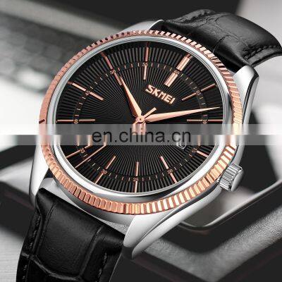 Relogio Masculino Skmei 9298 Men Watch Waterproof Fashion Sports Leather Strap Watch Quartz Business Watch relojes hombre