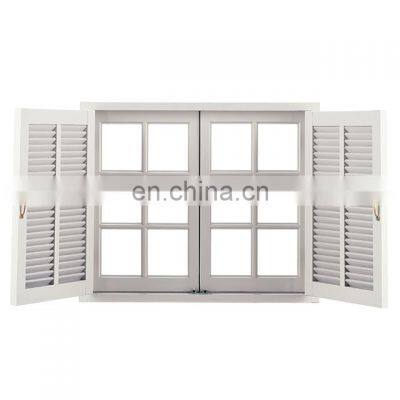 Modern Design Adjustable Plastic Shutter PVC horizontal roller Window For Sale