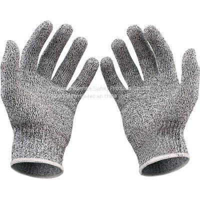 Anti Cut Level 5 UHMWPE(HPPE) Food Grade Kitchen Cut Resistant Gloves Cut Proof Cooking Gloves photo-2