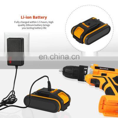 Wholesale Mini Power Hammer Drills Tools 21V Electric Hand Electric Impact Wrench Drill for Construction Drilling Machines