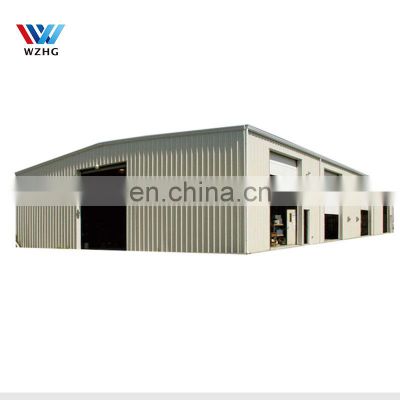 large span steel space frame build roof structure peb steel structure warehouse fabricated in Hebei