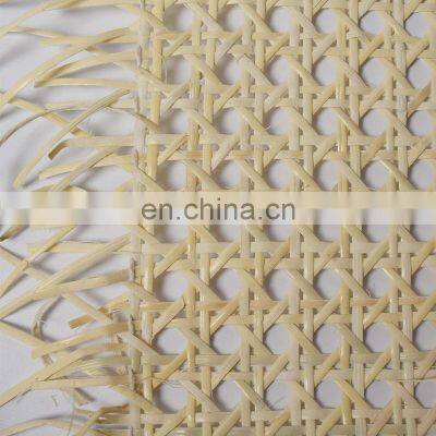 High Quality Vietnam PE Plastic Raw Material Rattan Cane Roll Rattan Webbing Materials photo-4