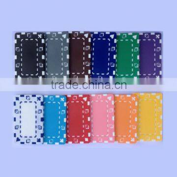 11.5g Suit printed poker chips