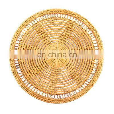 Vietnam Product Rattan Placemat Table mat and wall decor basket wholesale Handwoven in Vietnam