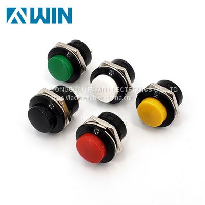 16MM momentary SPST Two Pin Push Button switch